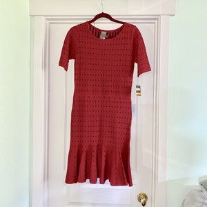Taylor Dresses Short Sleeve Flounce Hem
